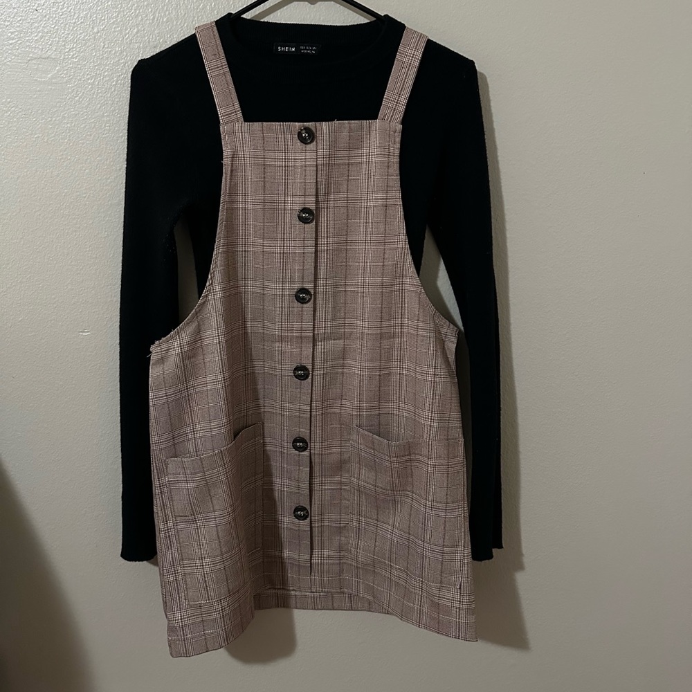 Forever 21 plaid dress size S